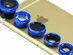 Clip & Snap Smartphone Camera Lenses: 5-Pack (Blue)