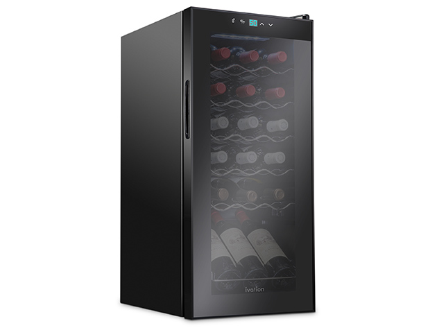 Ivation® 18-Bottle Compressor Wine Cooler Refrigerator with Lock