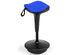 Wobble Stool Standing Desk Chair Height Adjustable Swivel Sitting Balance Chair - Black, Blue