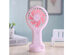 Handheld Fan Battery Operated USB Rechargeable - Green