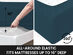 Super-Soft 1800 Series Bamboo Blend 6-Piece Sheet Set (Navy/King)