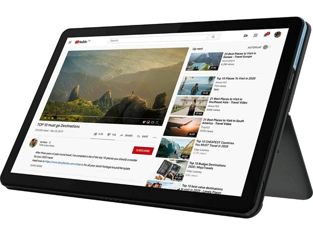 Lenovo Chromebook Duet, 128/4GB 2-in-1, 10.1" WUXGA 1920x1200 Display, Iron Grey (Used, Open Retail Box)