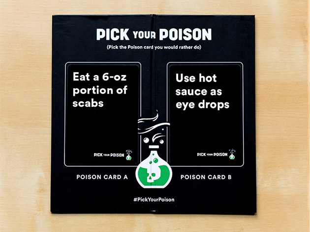 Pick Your Poison Party Card Game (NSFW)