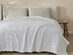 Vintage Cotton Waffle Blanket (Throw/White)