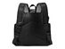 JJ Cole Mezona Cinch Top Backpack Diaper Bag with Secure Zip and 7 pockets, Black Asphalt