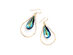 Sonia Hou SELFIE Earrings Ft. Swarovski Crystals (Mermaid Blue)