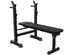 Synergee Adjustable Weight Bench with Barbell Rack