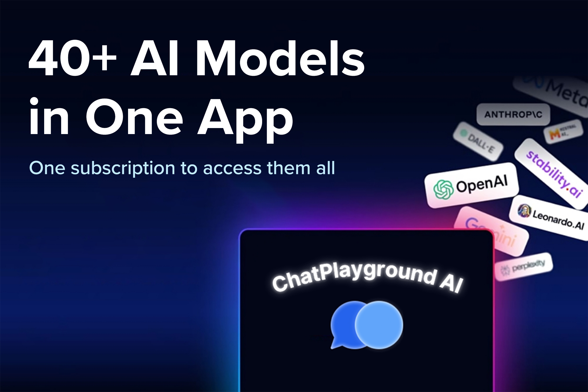 Why pay separately for your AI tools when you can own 40+ for less than $40?