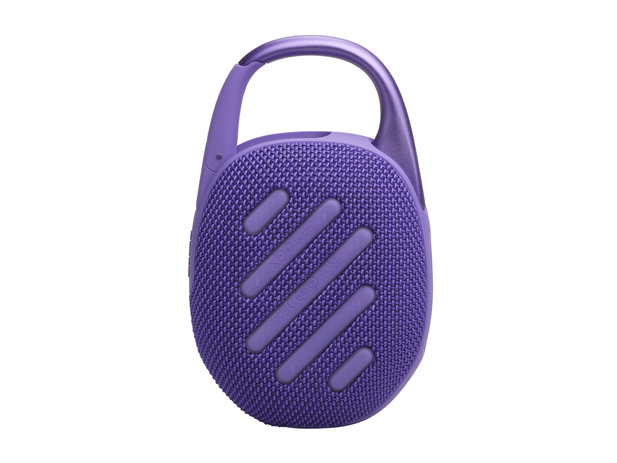 JBL Clip 5 Ultra-Portable Bluetooth Speaker - Purple (Open Box)