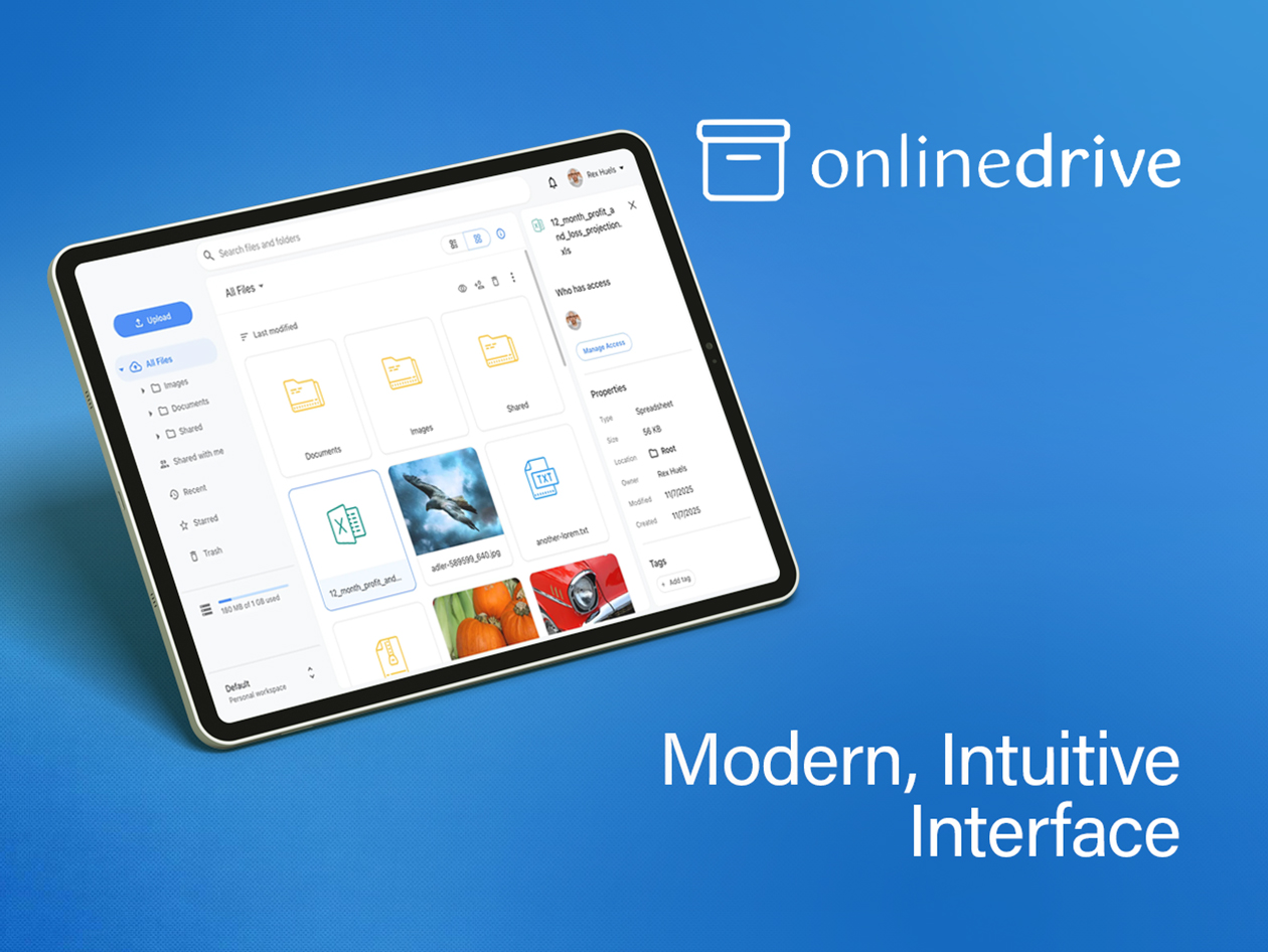 OnlineDrive Cloud Storage: Lifetime Subscription