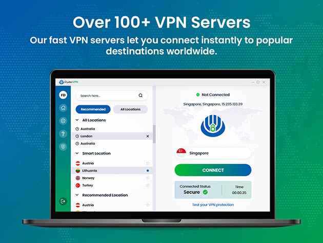 OysterVPN: 5-Year Subscription