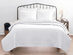Home Collection Herring Pattern Quilted Coverlet 3-Piece Set (Queen/White)