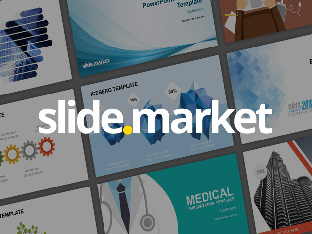 Slide.Market Unlimited Downloads: 1-Yr Subscription