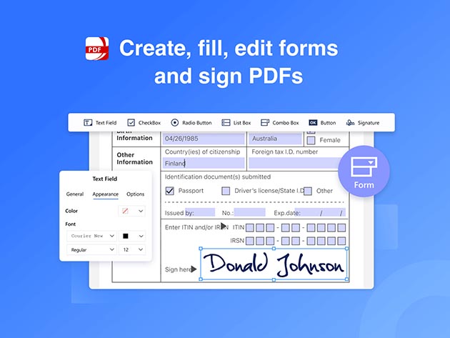 PDF Reader Pro Premium License For Windows: Lifetime Subscription