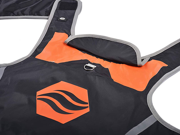 Heated Dog Vest with 5V Rechargeable Dual Port USB Battery (Large)