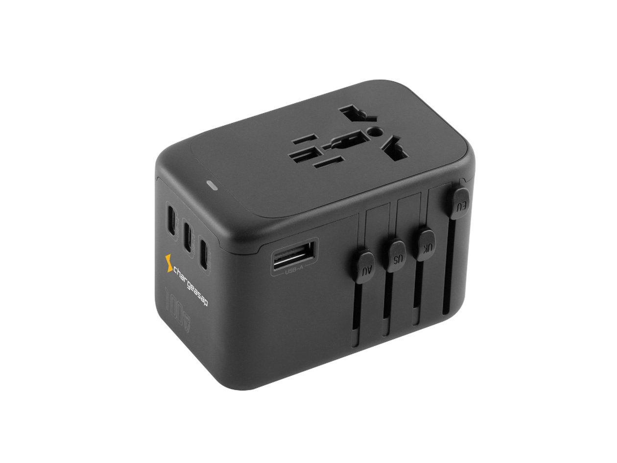 G6 Pro USB-C 100W Travel Adapter with GaN