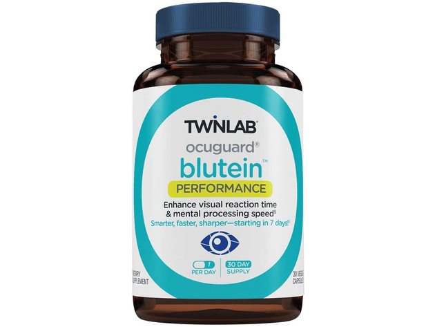 Twinlab Ocuguard Blutein Gummies Raspberry, Supports Healthy Eye Function, Safe And Reliable, 60 Gummies