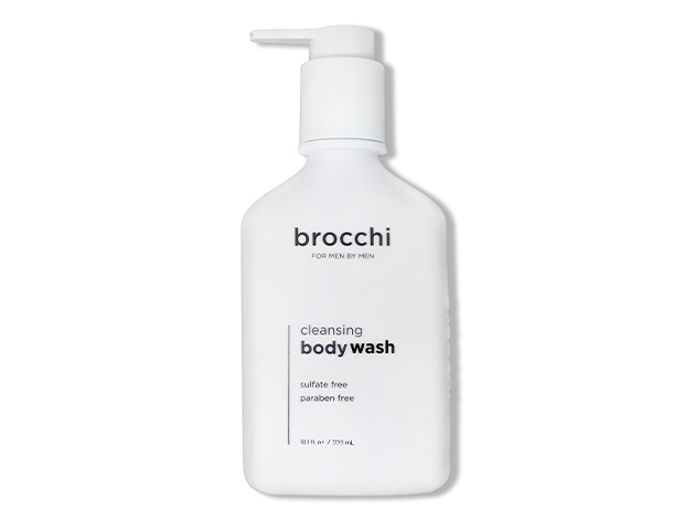 Brocchi Waterproof USB Trimmer, Body Wash & Shave Lotion Bundle