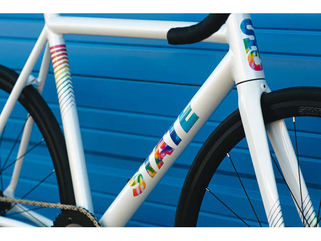Undefeated Track - Pearl / Tie-Dye Bike