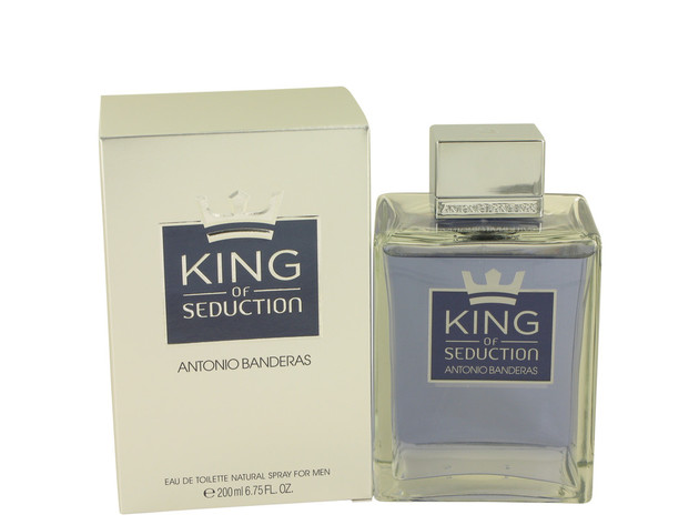 3 Pack King of Seduction by Antonio Banderas Eau De Toilette Spray 6.7 oz for Men
