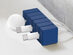 Cable Blocks Magnetic & Weighted Cord Organizers (Blue/9-Pack)