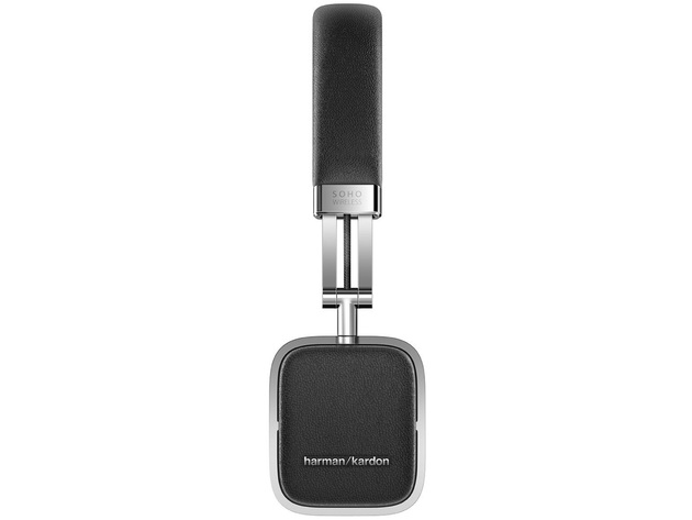 Harman Kardon Soho Wireless Bluetooth Headphones with NFC Black (Certified Refurbished)