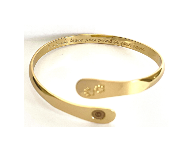 Furry Friends Bracelets, Engraved Furiends leave paw print in your heart- Paw Prints ( Furry Friends) Dog Bracelets, Cat Bracelets ,Pet Bracelets