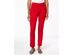 Charter Club Women's Lexington Straight-Leg Jeans Red Size 14