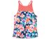 Ideology Big Girls Floral-Print Tankini Swim Top Orange Size Small (7/8)