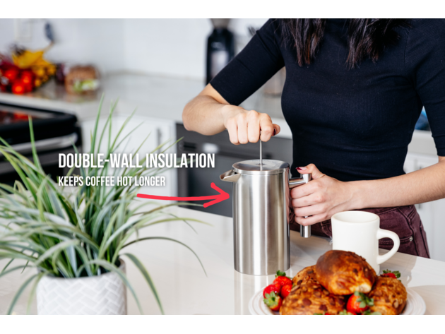 French Press Insulated Coffee Maker