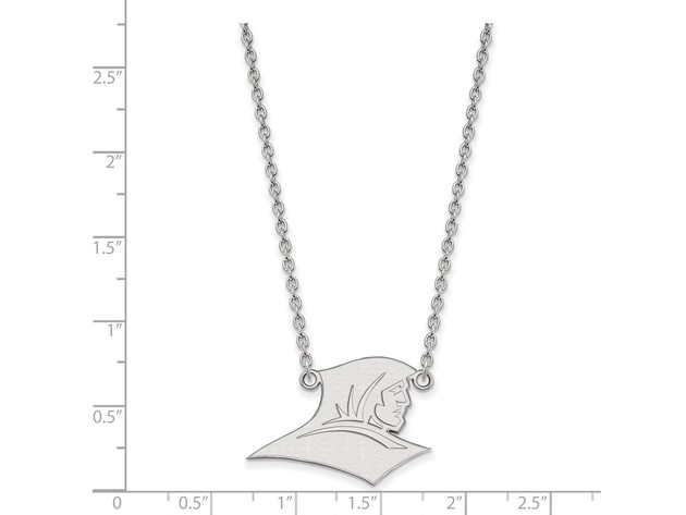 Sterling Silver Providence College Large Pendant Necklace