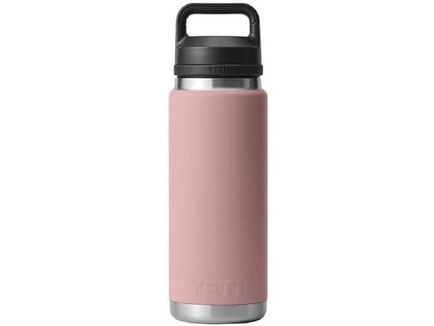 Yeti 21071500930 Rambler 26 oz. Bottle with Chug Cap - Sandstone Pink