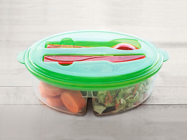 Salad-to-Go Container