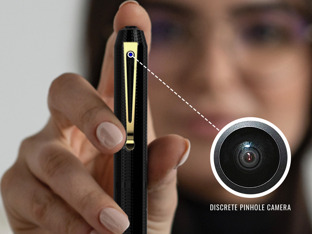 iSpyPen Pro X 2K HD Camera Pen 64GB (Black/Bundle)