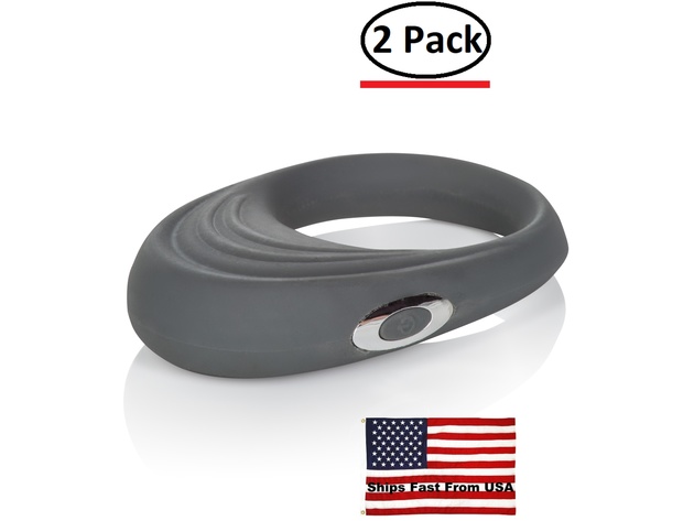 ( 2 Pack ) Embrace Pleasure Ring - Gray