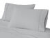 Royale Linens 4-Piece Brushed Cotton Percale Sheet Set (Gray/Queen)