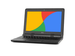 Dell ChromeBook 3120 Chromebook, 2.16 GHz Intel Celeron, 4GB DDR3 RAM, 16GB SSD Hard Drive, Chrome, 11" Screen (Renewed)
