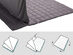 Kathy Ireland Weighted Blanket (Charcoal/10 Lb. 41"x 60")