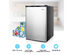 STAKOL 3 cu.ft. Compact Upright Freezer w/Single Stainless Steel Door Removable Shelves - as pic
