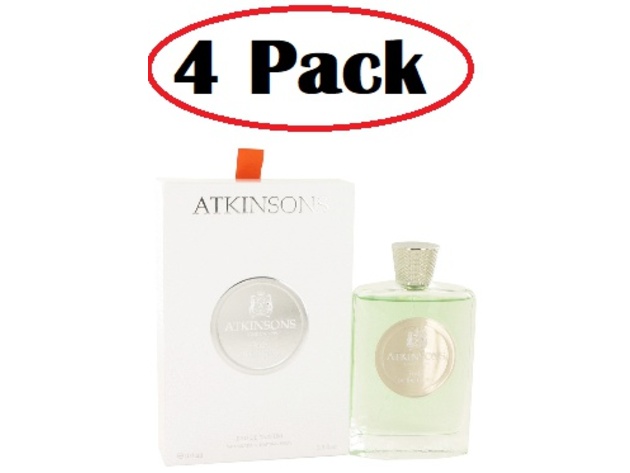 4 Pack of Posh on the Green by Atkinsons Eau De Parfum Spray 3.3 oz