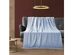 Classic Textured Fleece Blanket Chambray Twin