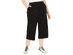 Ideology Women's Plus Size Wide-Leg Pants Black Size  Extra Large