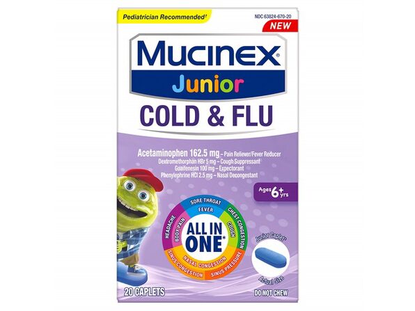 Mucinex Childrens Nasal Decongestant, Relieve Chest Congestion, Cough ...