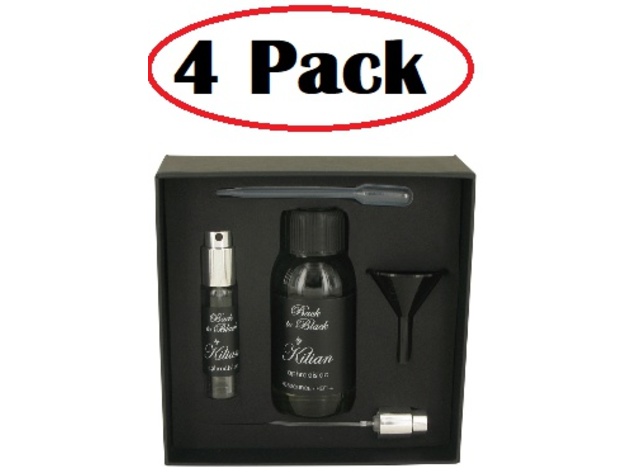 4 Pack of Back to Black by Kilian Eau De Parfum Refill 1.7 oz