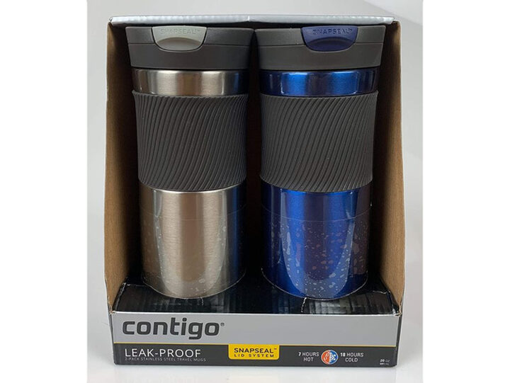 Contigo Stainless Steel Travel Mug, 20oz, Gunmetal