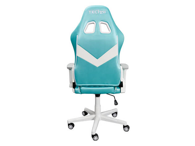 RTA Products RTATS63CAQ High Back Ergonomic Gaming Chair - Aqua