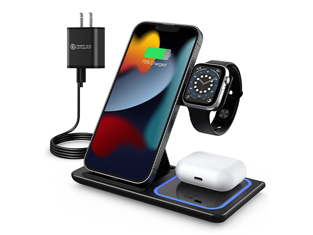 3-in-1 Foldable Wireless Charging Dock