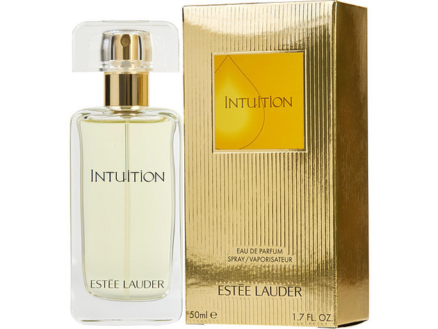 INTUITION by Estee Lauder EAU DE PARFUM SPRAY 1.7 OZ (NEW GOLD PACKAGING) for WOMEN ---(Package Of 6)