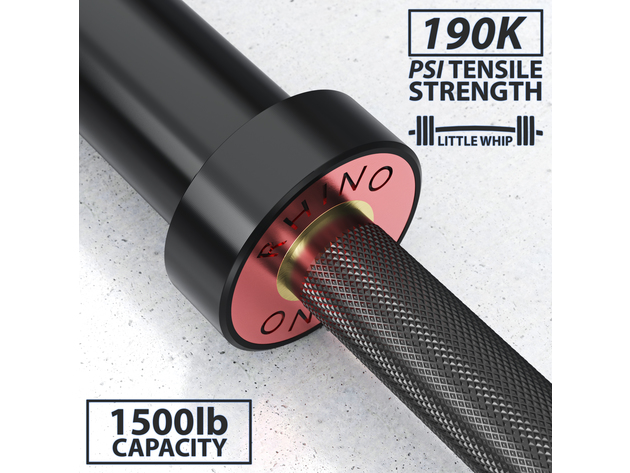 Synergee Rhino Powerlifting Barbell