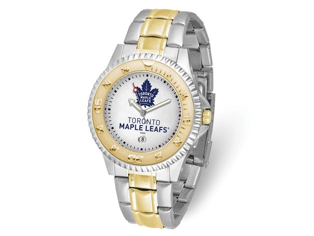 NHL Mens Toronto Maple Leafs Competitor Watch